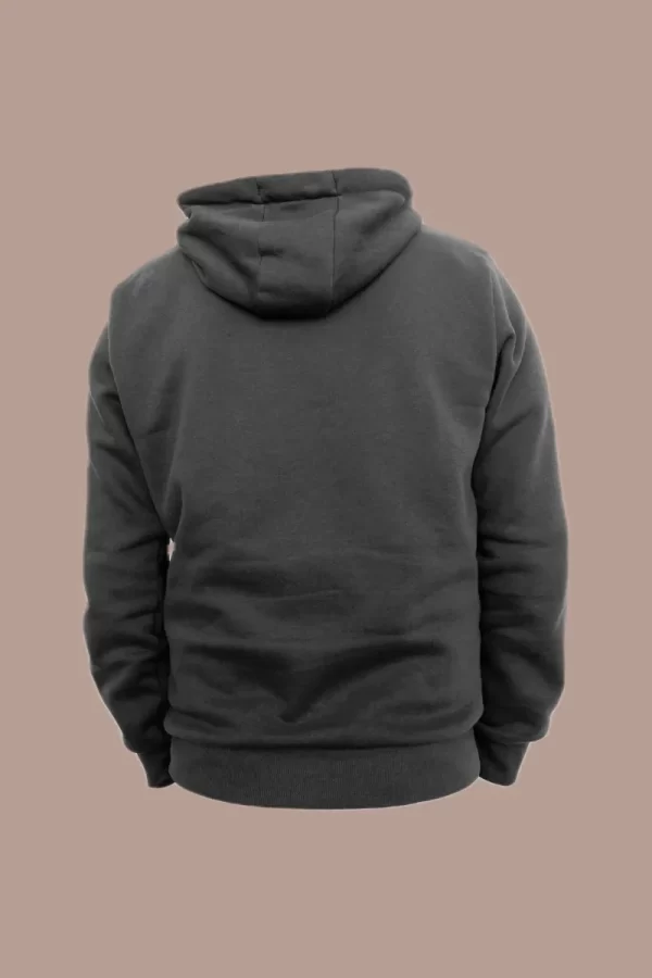 Charcoal  Grey Hooded Top